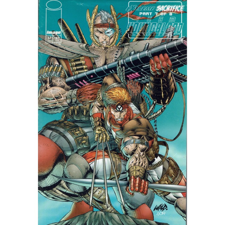 Team Youngblood n.17 Jan 95 ed.Image Lingua originale OL12