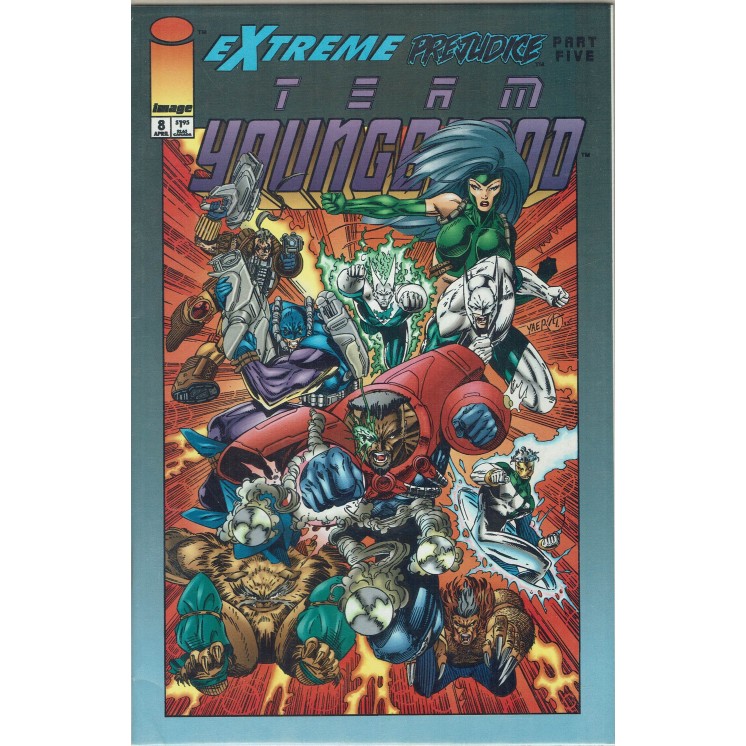 Extreme Prejudice Team Youngblood n. 8 Apr 94 ed.Image Lingua originale OL12