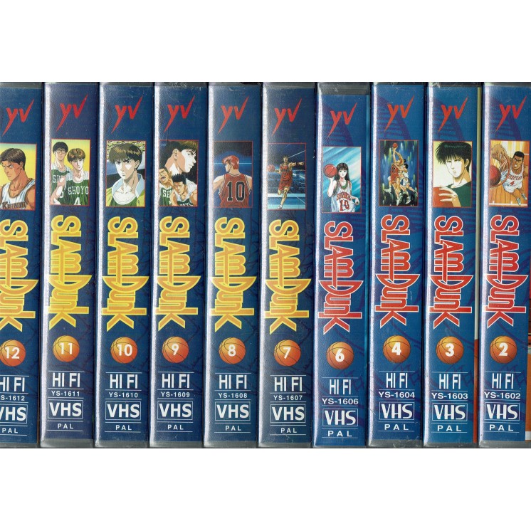 VHS Slam Dunk Serie quasi completa - Yamato Video YS 1602 SS02