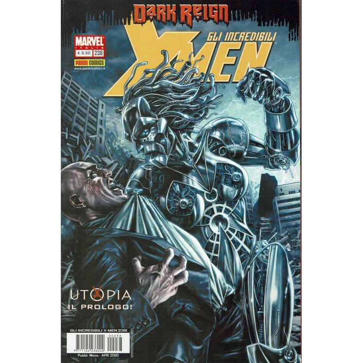 Gli Incredibili X Men n.238 Dark Reign ed. Panini Comics