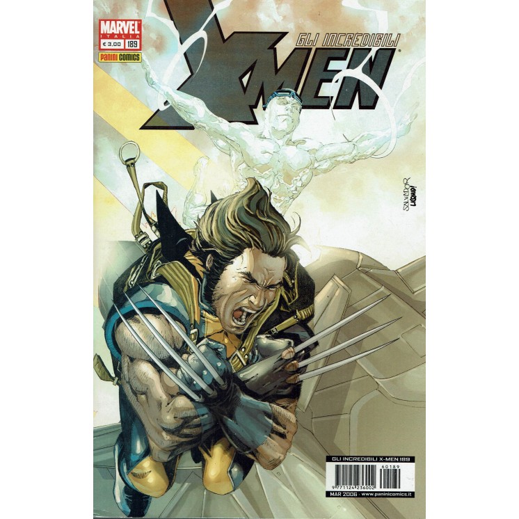 Gli Incredibili X Men n.189 ed.Panini