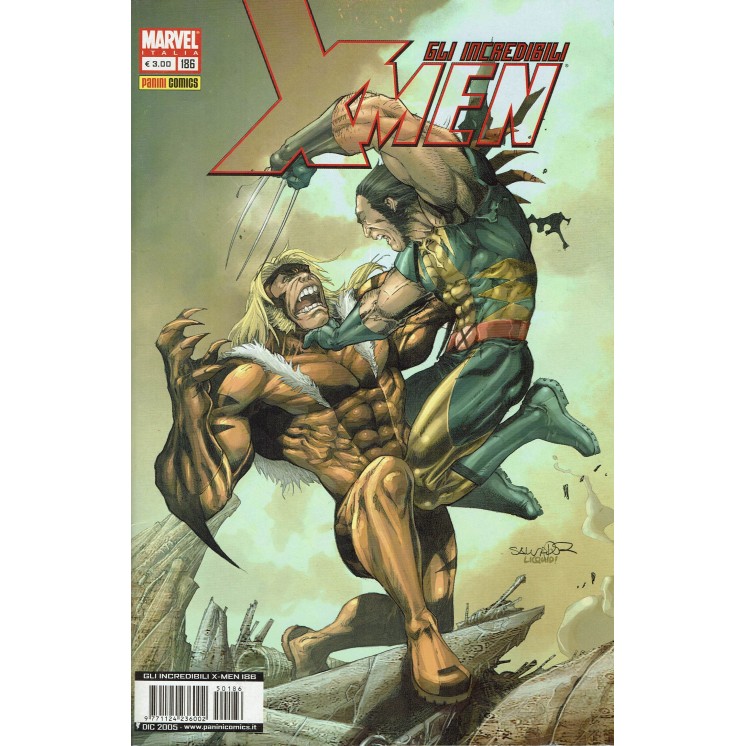 Gli Incredibili X Men n.186 ed.Panini