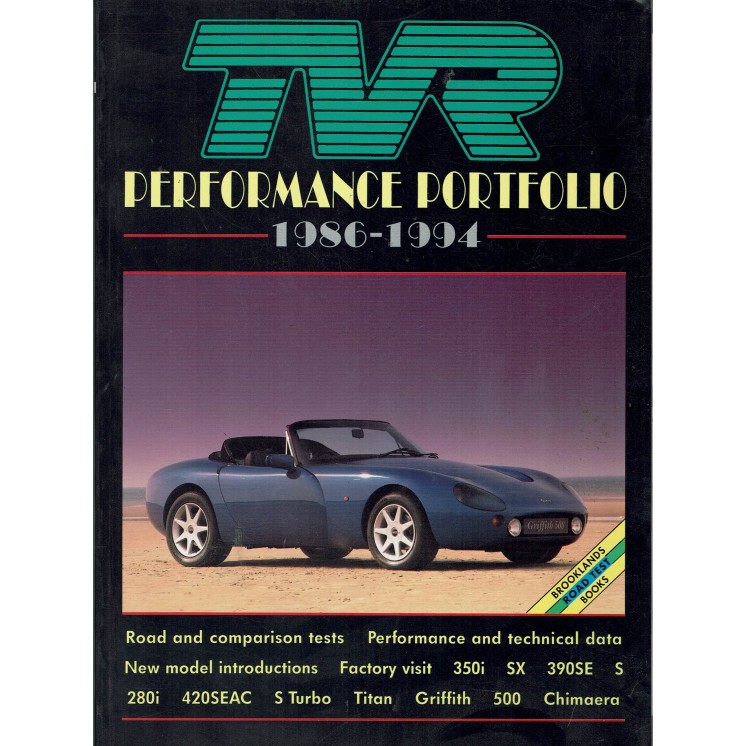 TVR Performance Portafolio 1986-1994 S Turbo, Titan ed.Brooklands FF19