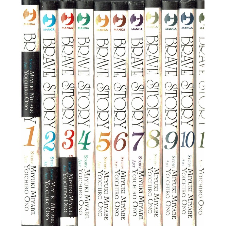 Brave Story 1/20 serie COMPLETA di Miyabe ed.Jpop 