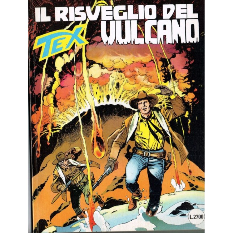 Tex 414 prima edizione - il risveglio del vulcano - ed.Bonelli 1,00€