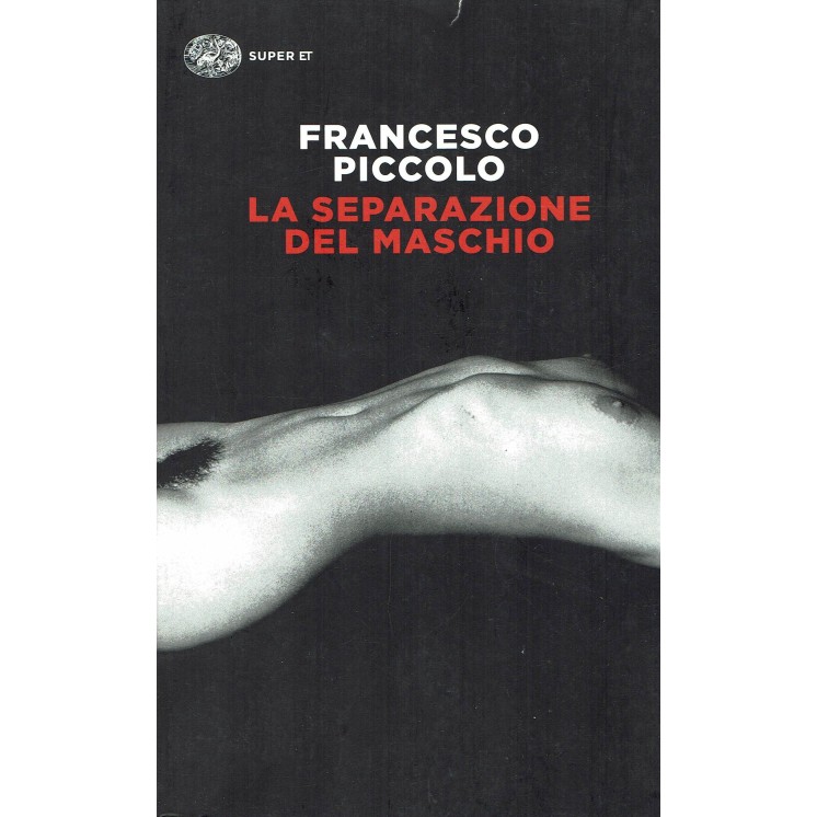Francesco Piccolo:la separazione del maschio ed.Einaudi A07