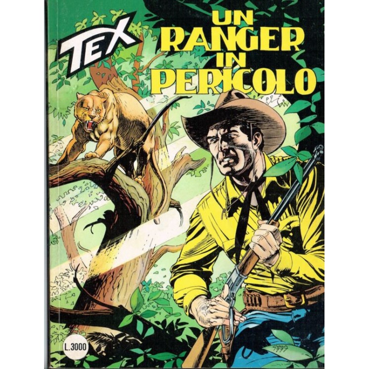 Tex 442 prima edizione - un ranger in pericolo - ed.Bonelli 1,00€