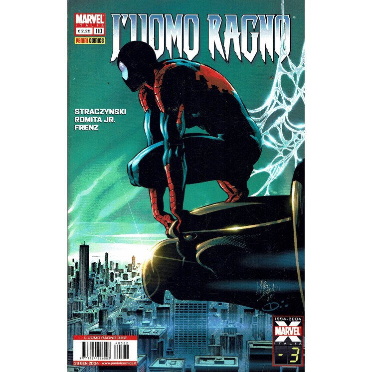 L'Uomo Ragno N. 382/110 ciclo Straczynski ed. Panini Spiderman