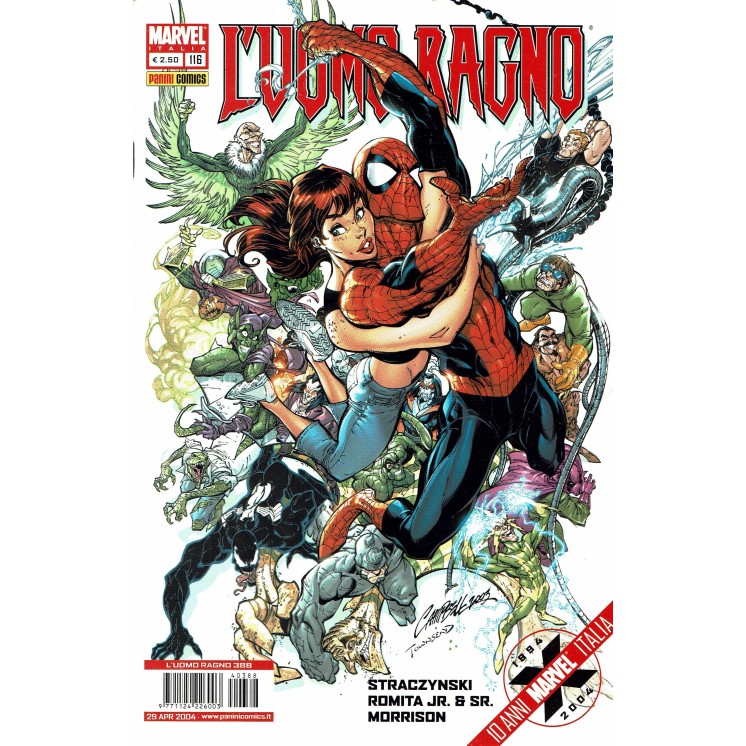 L'Uomo Ragno N. 388/116 ciclo Straczynski ed. Panini Spiderman