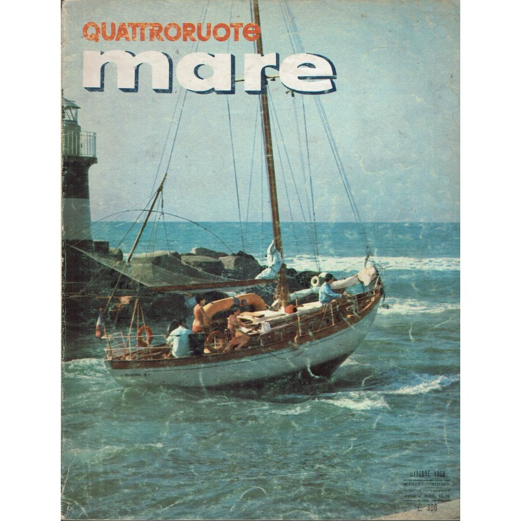 Quattroruote Mare  Anno 1 n.  3 Ott 1968 GMT Sortyak ed.Domus FF05