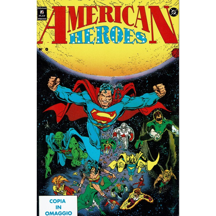 AMERICAN HEROES n. 0 ZERO DC ed. PLAY PRESS