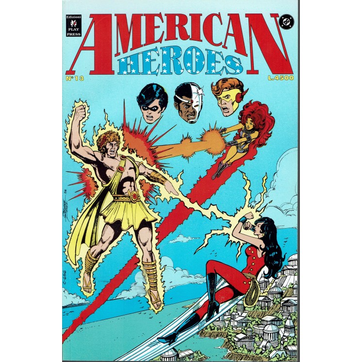 AMERICAN HEROES n.13 ed. PLAY PRESS