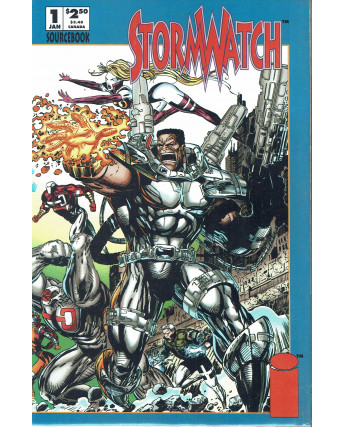 StormWatch Sourcebook n. 1 Jan 94 ed.Image Lingua originale OL11