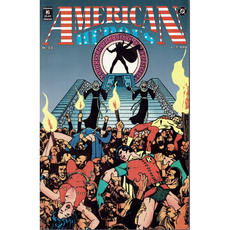 AMERICAN HEROES n.23 ed. PLAY PRESS