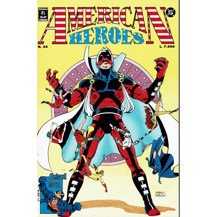 AMERICAN HEROES n.24 ed. PLAY PRESS