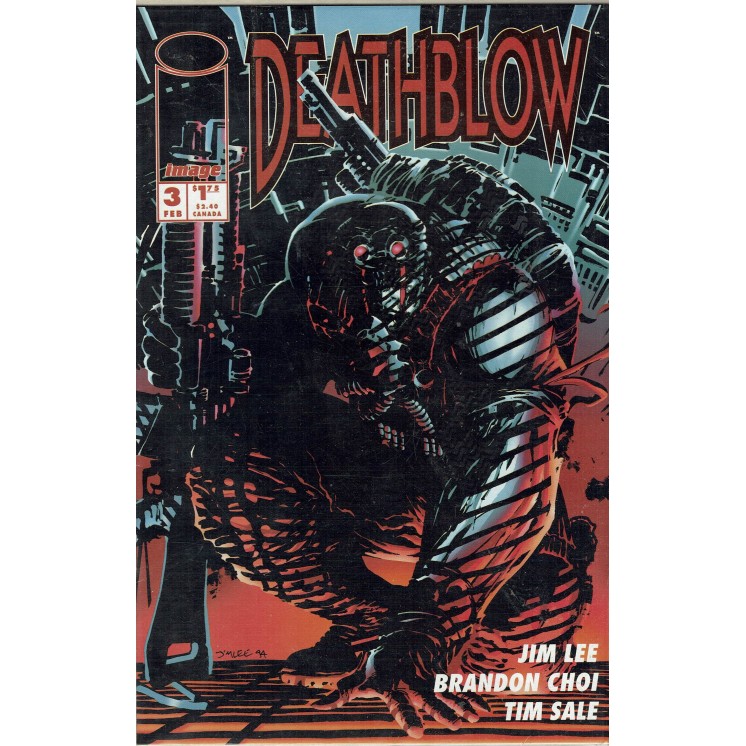 Deathblow n. 3 Feb 94 ed.Image Lingua originale OL12