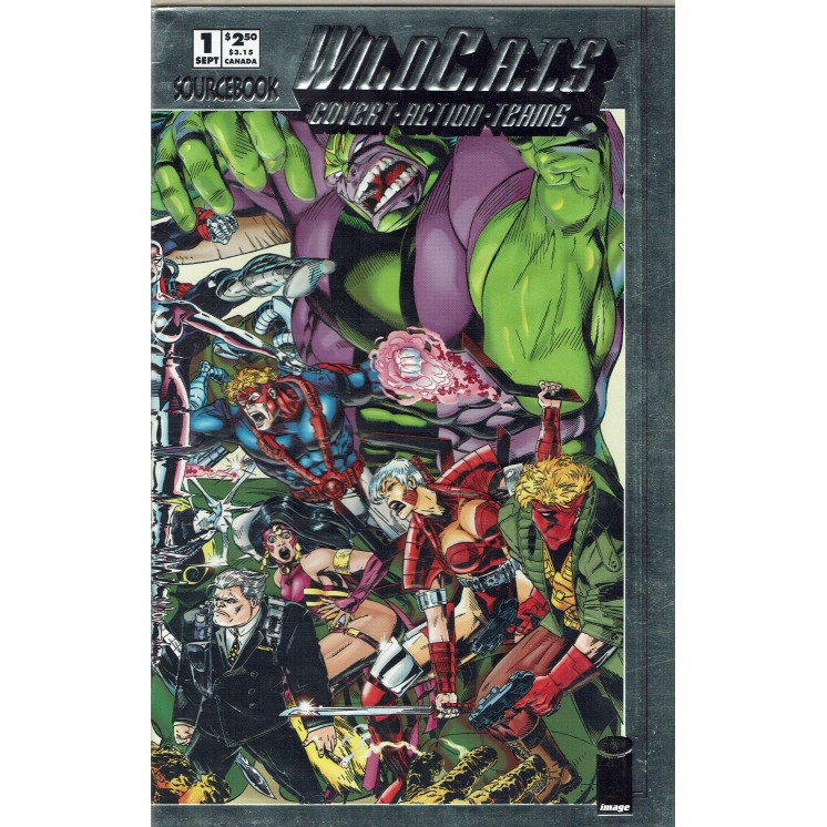 WildCats SourceBook n. 1 Sep 93 ed.Image Lingua originale OL12