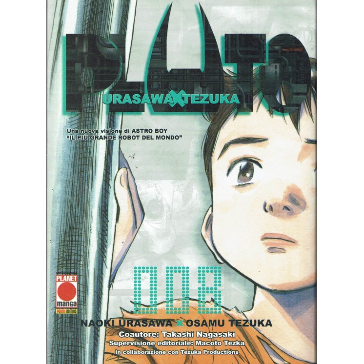 PLUTO n. 8 di Tezuka Urasawa ed.PANINI PRIMA RISTAMPA