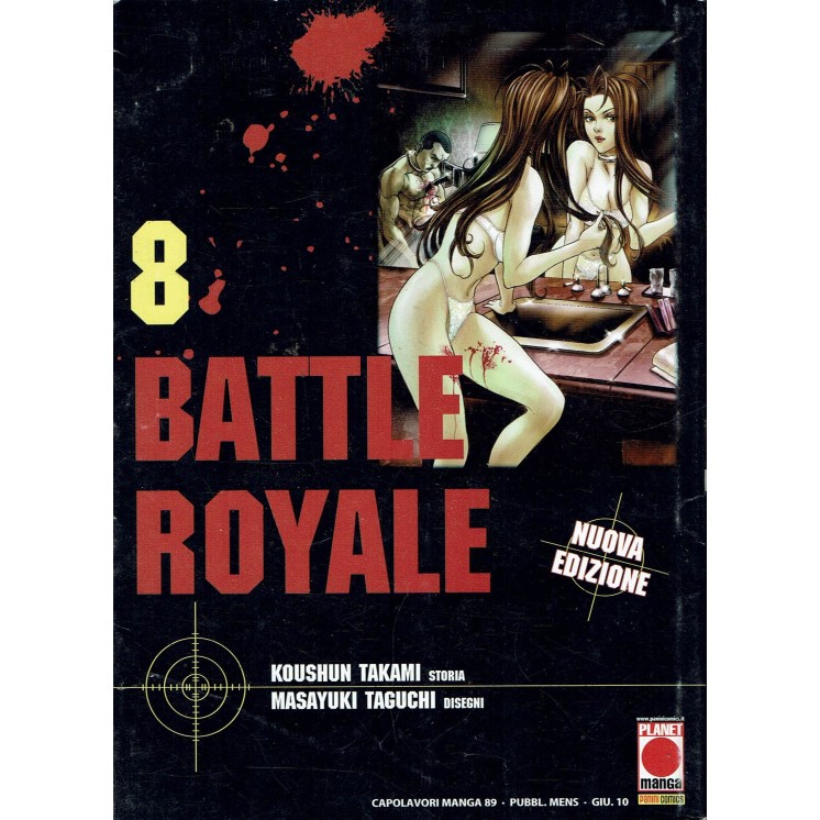 Battle Royale 8 di M.Taguchi ed.Planet Manga