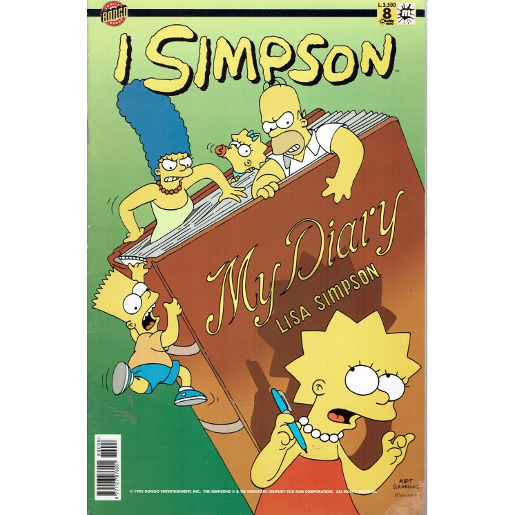 I Simpson n.  8 di Matt Groening ed.Macchia Nera 