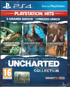 VIDEOGIOCO PER PlayStation 4: UNCHARTED the Nathan Drake Collection NUOVO ITA 