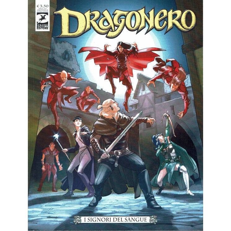 Dragonero n.71 i signori del sangue di Luca Enoch, Stefano Vietti ed. Bonelli