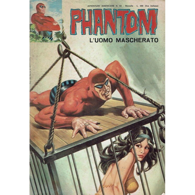 AVVENTURE AMERICANE n.94 Phanom L'Uomo Mascherato ed.Freccia Spada FU03