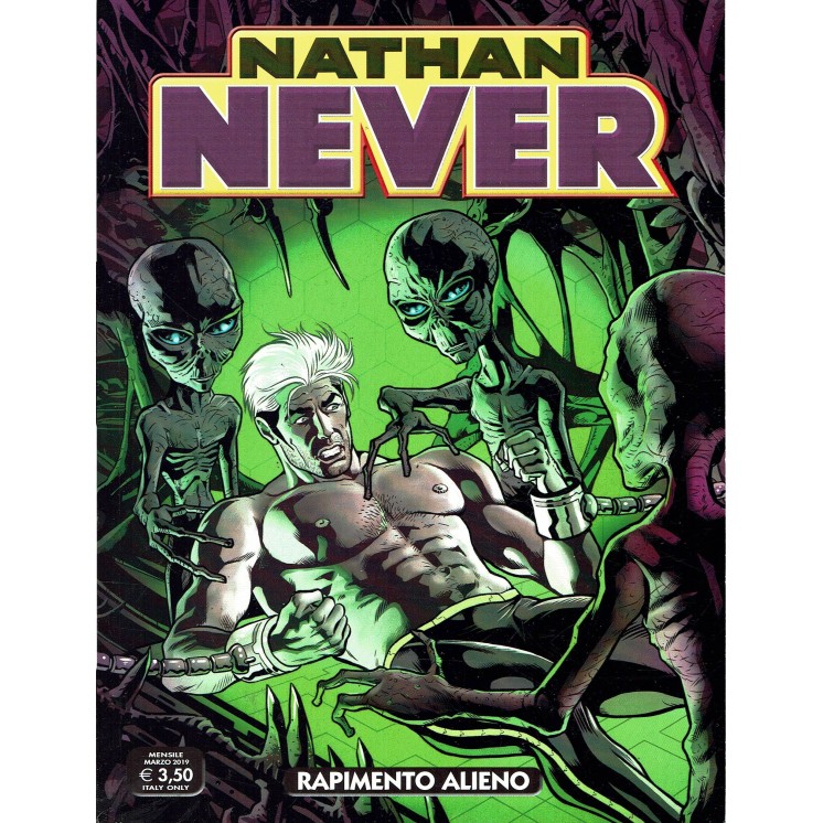 Nathan Never n.334 rapimento alieno di Serra USATO ed. Bonelli