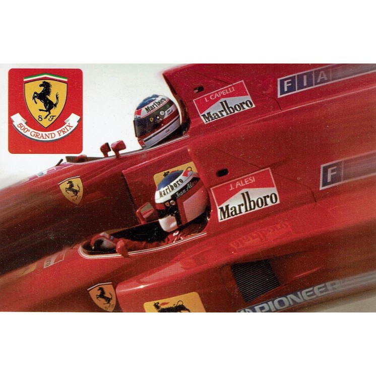P1 Adesivo Auto sprint 500 Gran Premio della Ferrari in F.1