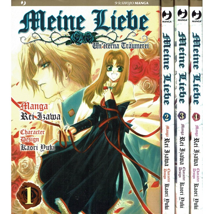 Meine Liebe 1/4 serie completa di K.Yuki ed.Jpop 