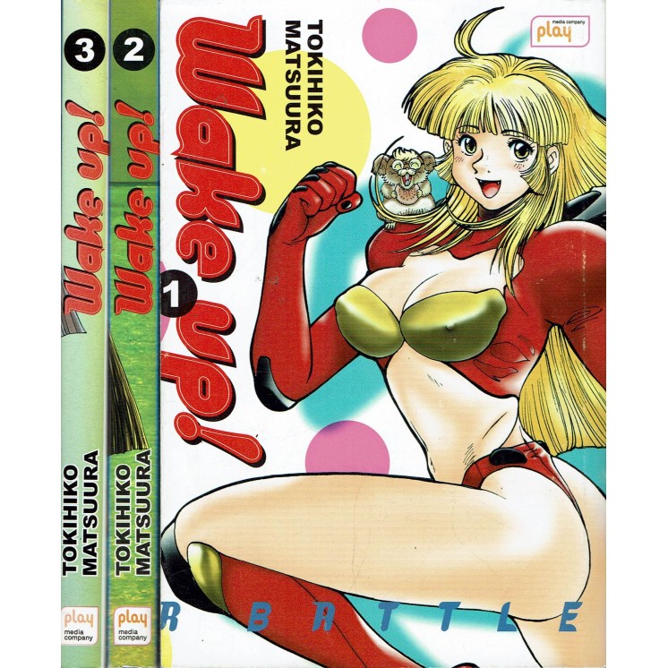 Wake Up! 1/3 Serie completa di Tokihiko Matsuura ed.Play Press SC05