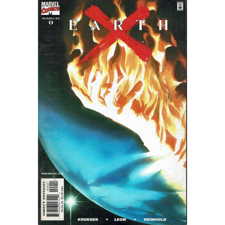 Earth X n. 0 Mar 1999 di Alex Ross ed.Marvel Comics lingua originale OL13