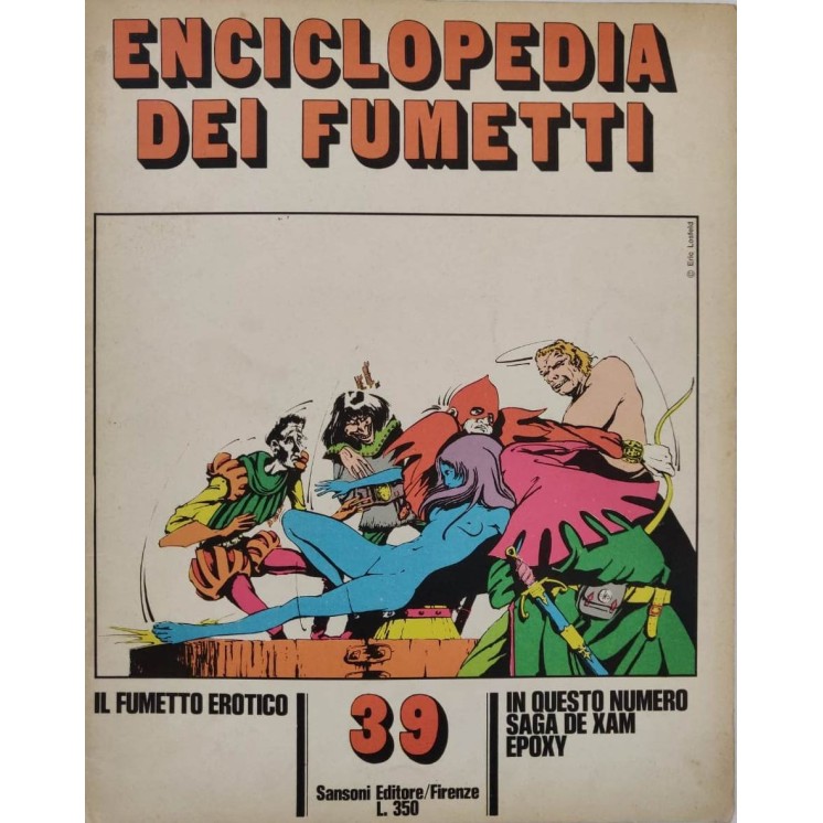 Enciclopedia dei fumetti n.39 Saga de Xam Epony ed.Sansoni Firenze FU02