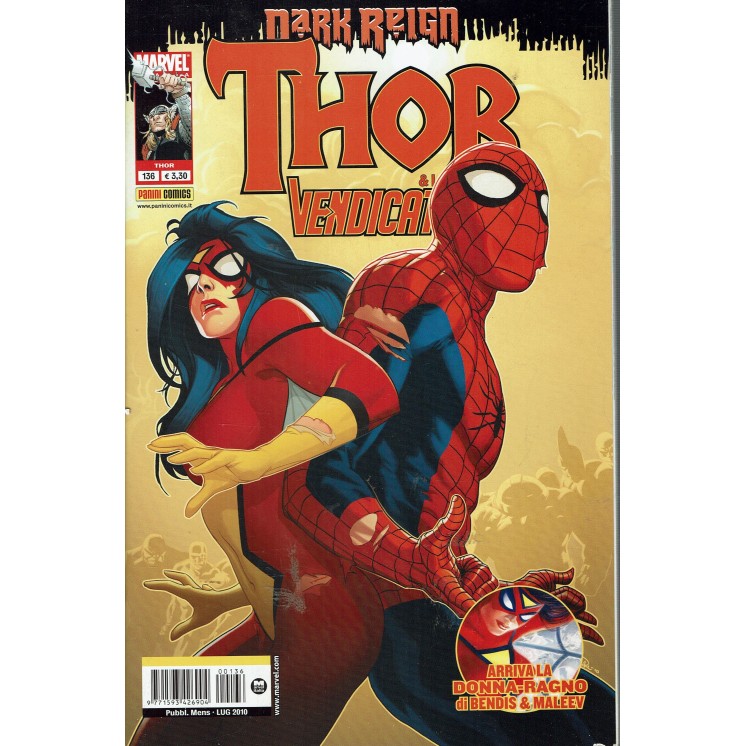 Thor & i nuovi Vendicatori n.136 Dark Reign ed. Panini Comics