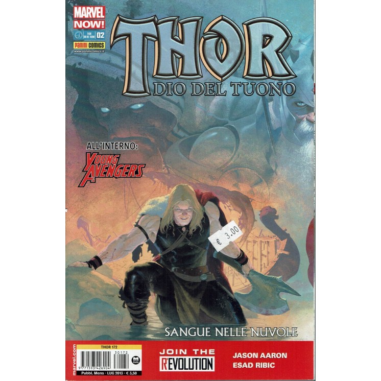 Thor & i nuovi Vendicatori n.172 Dio del Tuono 2 ed. Panini Comics