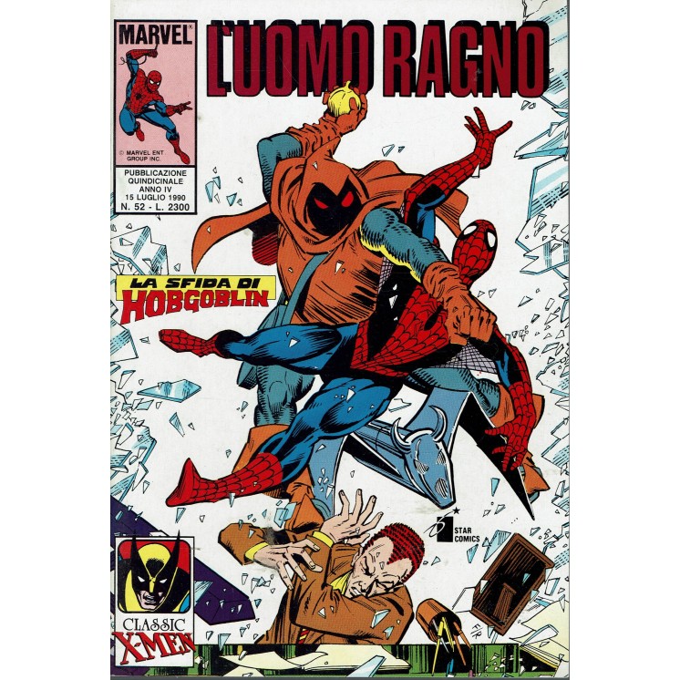 L'Uomo Ragno n.  52 La sfida di Hobgoblin ed. Star Comics