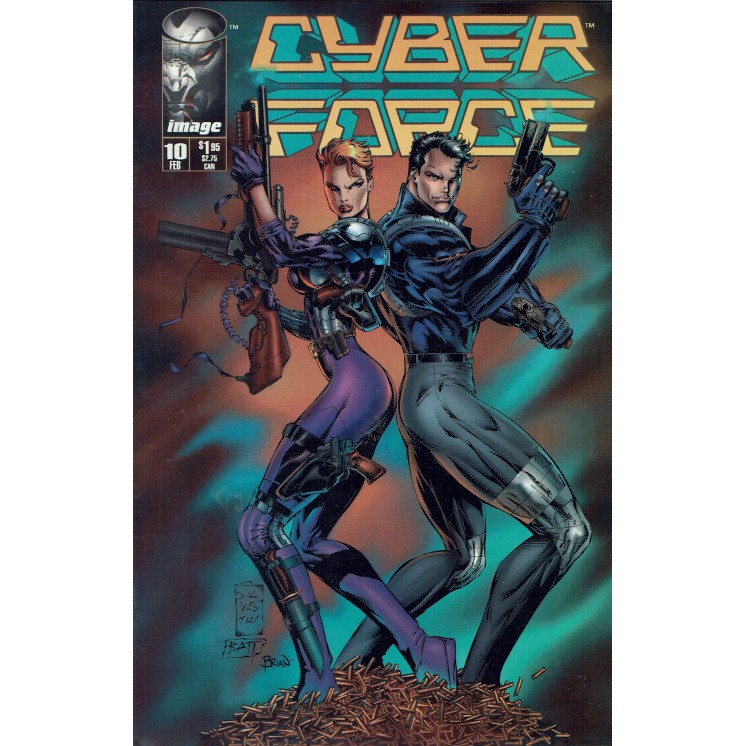 Cyber Force n.10 Feb 95 ed.Image Lingua originale OL09