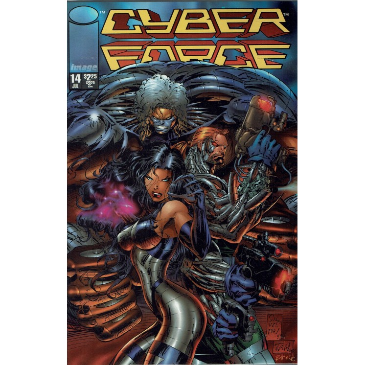 Cyber Force n.14 Jul 95 ed.Image Lingua originale OL09