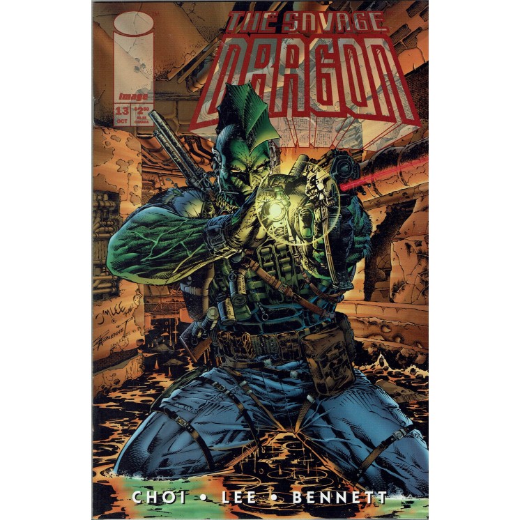 The Savage Dragon  13 Oct 1994 ed.Image Comics in lingua originale OL09