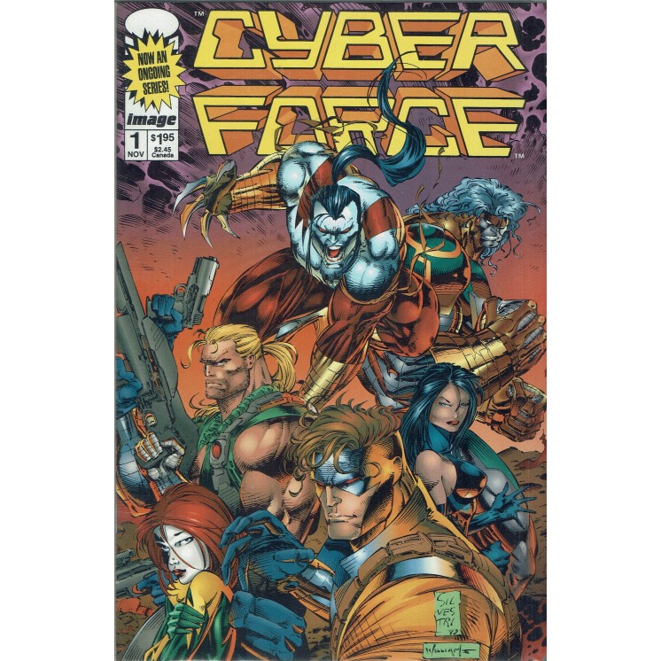 Cyber Force n. 1 Nov 93 ed.Image Lingua originale OL09