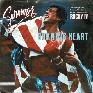 45 GIRI 0069 Survivor:Burning Heart Rocky IV CBS SCT A 6608 Italy 1985