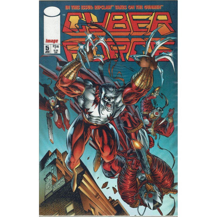 Cyber Force n. 5 Jun 94 ed.Image Lingua originale OL09