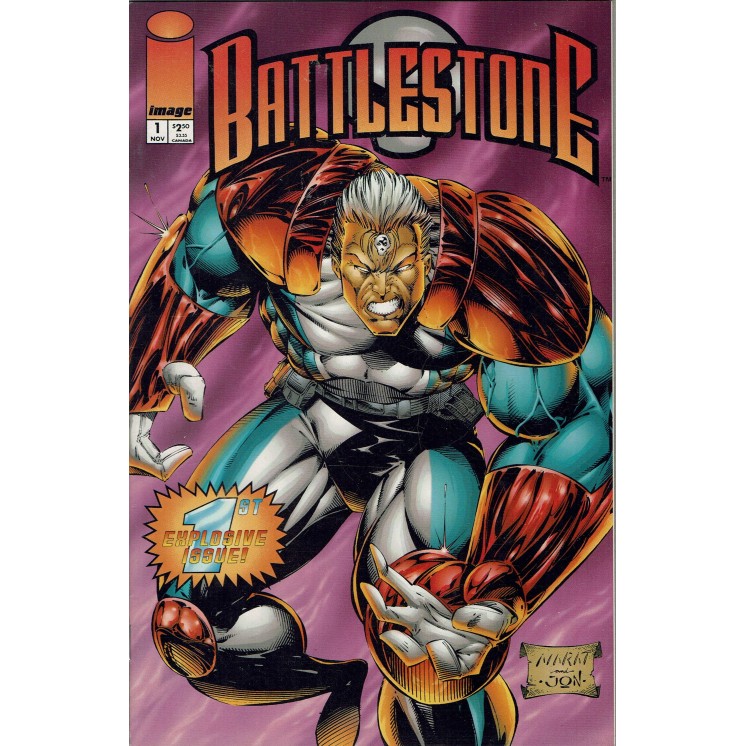 BattleStone n. 1 Nov 94  Cover B ed.Image Lingua originale OL09