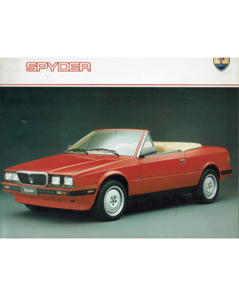 Catalogo Brochure:Maserati Spiyder, cilindri 6 a V ed.Maserati FF14