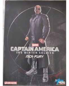 Nick Fury Capitan America The Winter Soldier scala 1:9 ed.Marvel Dragon Gd23