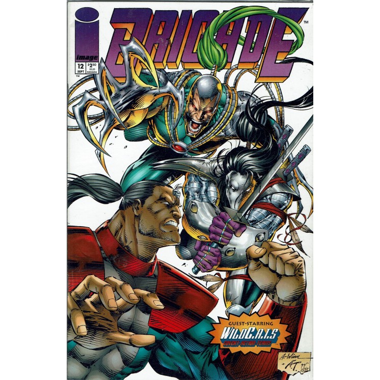 Brigade n.12 Sep 94 ed.Image Lingua originale OL09