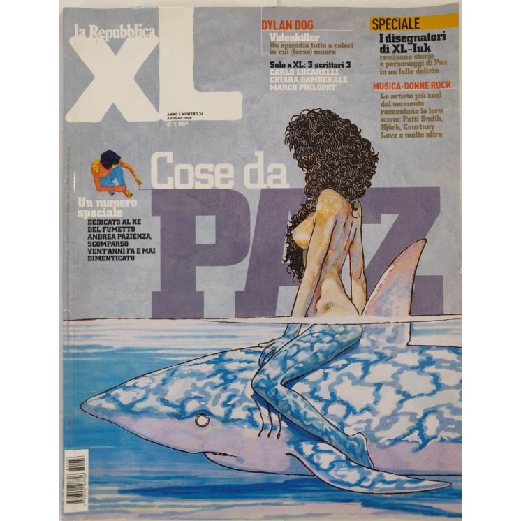 La repubblica XL n. 36 2008 Storia Videokiller fuoriserie, Dilan Dog FU11