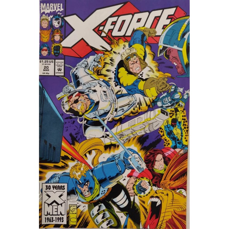 X-Force n. 20 Mar 1993 ed.Marvel comics lingua originale OL13