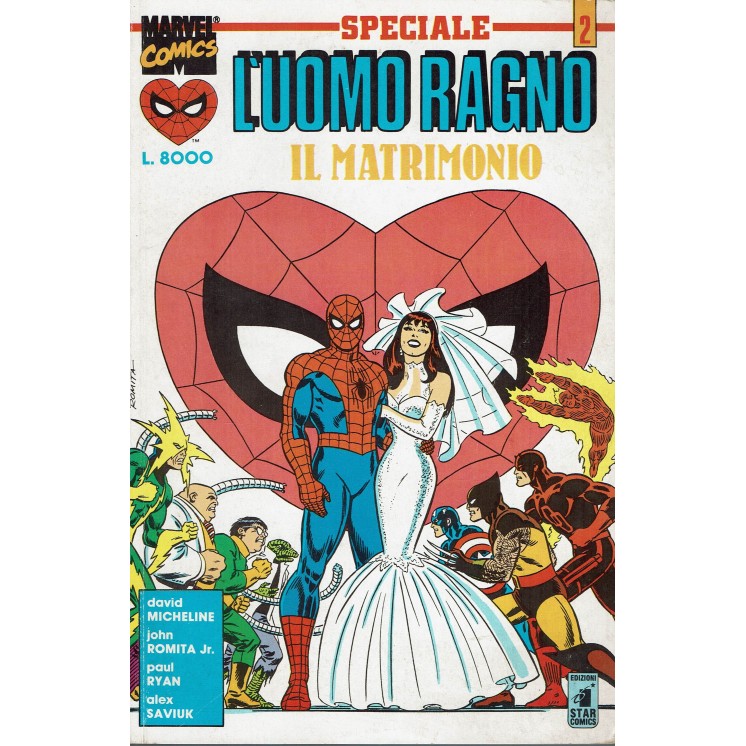 Speciale L'Uomo Ragno 2 Il Matrimonio ed. Star Comics