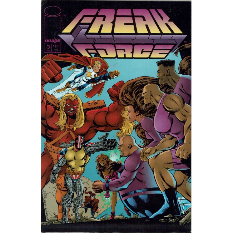 Freak Force   3 Feb 1994 Larsen ed.Image lingua originale OL11